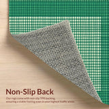 Rustic Green Ivory Checkerboard Elegance(Green)