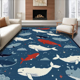 Dynamic Nautical Scene Artwork(Blue)