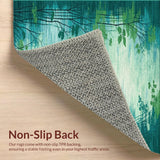 Lush Garden Inspired Artistic Design(Blue)