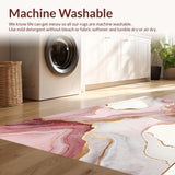 Modern Artistic Pink Gold Flow(Red)