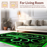 Creepy Green Octopus Inspired Design(Green)