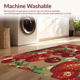 Cherry Bomb Bow with Strawberry Accents and Charming Pink Overlay(Red)