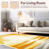 Stylish Retro Floral Imprint(Yellow)