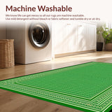 Bright Nature Inspired Welcome Mat(Green)