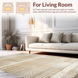 Inviting Textured Fawn Visuals(Beige)