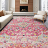 Pastel Elegant Distressed Motif(Pink)