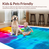 Vibrant Tie Dye Rainbow Aesthetic(Pink)