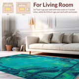 Charming Textured Spiral Arrangement(Blue)