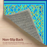 Dynamic Abstract Lattice Composition(Blue)