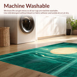 Trendy Abstract Flow(Green)