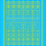 Artistic Coastal Trellis Motif(Blue)