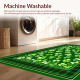 Artistic Plaid and Clover Blend(Green)