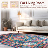 Elegant Distressed Ogee Style(Blue)