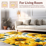 Trendy Yellow Floral Harmony(Yellow)