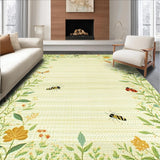 Contemporary Green Accents(Beige)