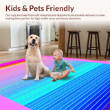 Lively Ogee Style Rainbow Hues(Pink)