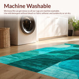 Contemporary Swirling Geometric Motif(Blue)