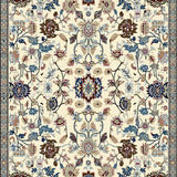 Luxurious Textured Floral Accents(Beige)