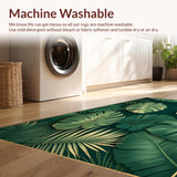 Elegant Gold Green Botanical Motif(Green)