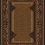 Ultra Soft Area Rug, Non Slip, Stain Resistant, Washable Area Rugs for Living Room, Bedroom, Chic Rustic Leopard Aesthetic(Gold)