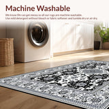 Stylish Abstract Symmetrical Motif(Black)