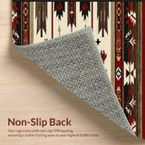 Warm Red and Brown Tapestry(Red)