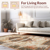 Elegant Distressed Diamond Arrangement(Beige)