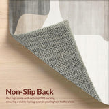 Kitchen Mats for Floor with Rubber Backing Beige Grey(Beige)