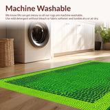 Contemporary Fun Crocodile Silhouette(Green)