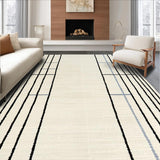 Contemporary Geometric Stripe Elegance(Beige)