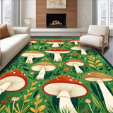 Delightful Greenery and Mushroom Fusion(Green)