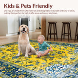 Bright Earthy Geometric Fusion(Yellow)