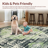 Contemporary Ogee Motif(Green)