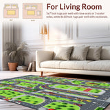 Modern Grey Townscape Play(Green)