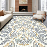 Ultra Soft Area Rug, Non Slip, Stain Resistant, Washable Area Rugs for Living Room, Bedroom, Boho Chic Cream Living Room Non-Shedding Carpet(Ivory)