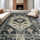 Sophisticated Faded Medallion Style(Gray)