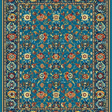 Modern Luxe Geometric Arrangement(Blue)