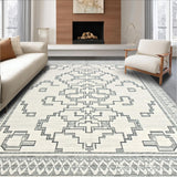Elegant Neutral Toned Lattice Design(Gray)