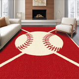 Eclectic Colorful Sports Emblem(Red)