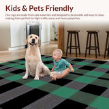 Bright Spring Green Patterned Accent(Green)