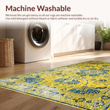 Charming Tiled Medallion Design(Yellow)