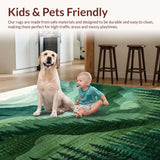 Cozy Greenery Watercolor Entrance(Green)