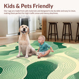 Chic Transitional Swirl Arrangement(Green)