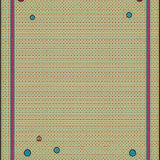 Ultra Soft Area Rug, Non Slip, Stain Resistant, Washable Area Rugs for Living Room, Bedroom, Chic Multi-Toned Spot Motif(Beige)