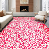 Ultra Soft Area Rug, Non Slip, Stain Resistant, Washable Area Rugs for Living Room, Bedroom, Nature-Inspired Bright Color Scheme(Pink)