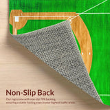Vibrant Whimsical Baseball Diamond Decor(Green)