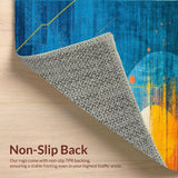 Chic Modern Brushstroke Aesthetic(Blue)