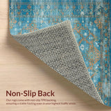 Cozy Blue Tone Trellis Design(Blue)