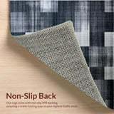 Chic Distressed Diamond Motif(Gray)