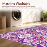 Contemporary Abstract Floral Composition(Purple)